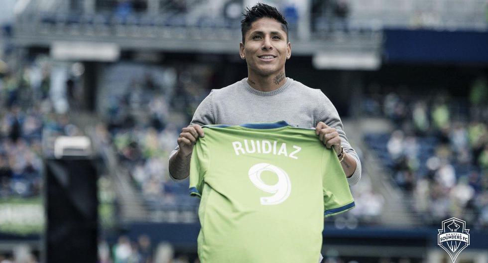 Raúl Ruidíaz fue destacado por la MLS tras su último doblete con el Seattle Sounders. | Foto: @SoundersFC