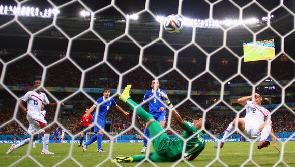 Costa Rica vs. Grecia: Sokratis forzó el alargue con este gol