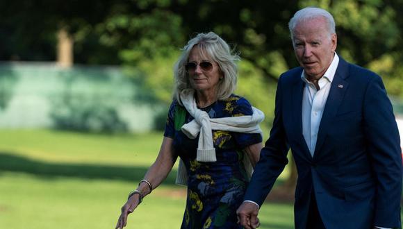 El presidente de Estados Unidos, Joe Biden, y su esposa Jill visitarán Miami el jueves. (EFE/EPA/Alex Edelman).