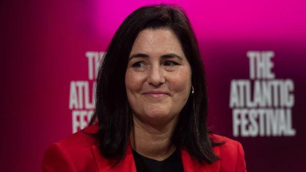 Mandy Ginsberg es la CEO de Match Group. (NICHOLAS KAMM/GETTY IMAGES)