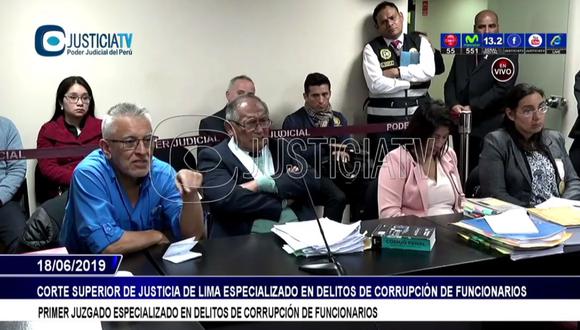 Gustavo Sierra es acusado del presunto delito de tráfico de influencias. (Justicia TV)