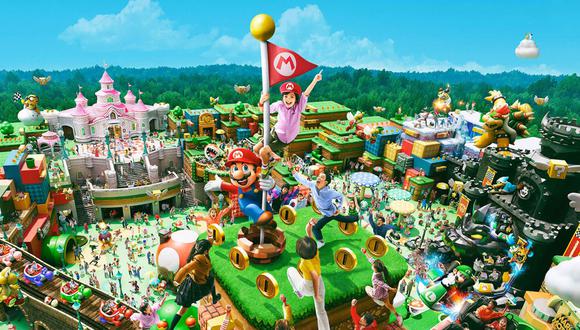 El nuevo parque temático de Nintendo se ubicará en Estados Unidos. | Foto: Nintendo