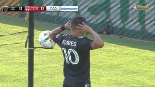 Su primer gol en la temporada: Edison Flores anotó el 1-0 de DC United vs. Toronto | VIDEO
