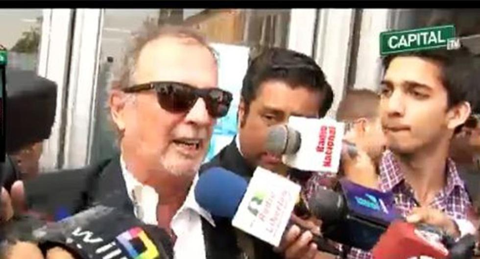 Rafo León se pronunció tras reserva del fallo condenatorio por difamación contra Martha Meier Miró Quesada. (Foto: Radio Capital)