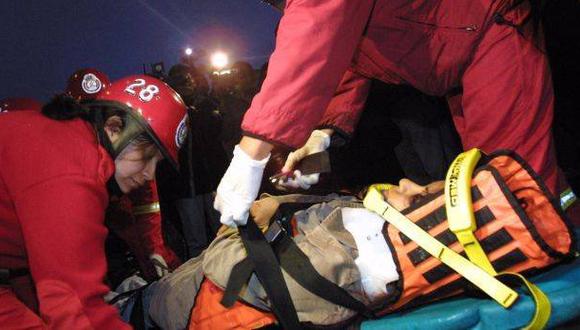 Dos personas resultaron heridas de gravedad en el accidente registrado en Huancavelica. (Foto referencial: Archivo El Comercio)