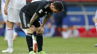 Argentina decepcionó en el debut del Mundial e igualó ante Islandia