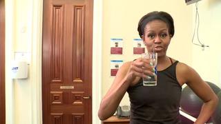 Michelle Obama compartió su rutina de ejercicios [VIDEO]