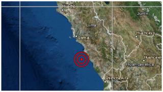 IGP reportó sismo de magnitud 4 en Cañete esta madrugada