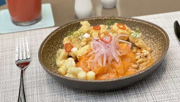 El ceviche nikkei es delicioso y una propuesta innovadora para la gastronomía nacional. (Foto: Hilton Garden Inn Lima Miraflores)