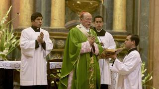 Cardenal Cipriani ofició misa por la paz en Siria en Iglesia de Las Nazarenas