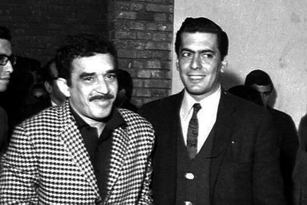 Gabriel García Márquez and Mario Vargas Llosa.