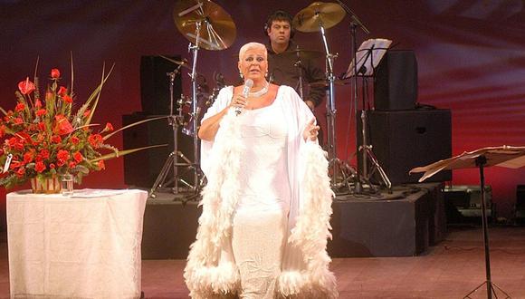 María Martha Serra Lima durante una presentación en el Perú en 2007. (Foto: Archivo)