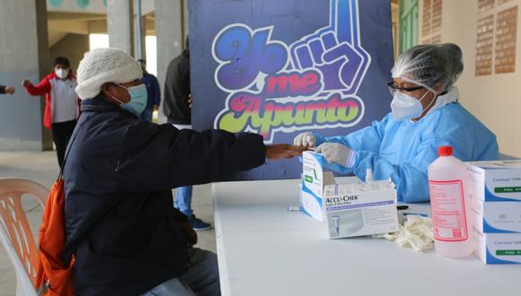 Cajamarca: aplicaron 400 pruebas de descarte de COVID-19 a transportistas. (Foto: Gore Cajamarca)