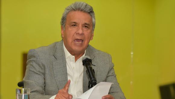 Lenín Moreno, presidente de Ecuador. (Foto: AFP/Rodrigo Buendía)