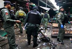 Atentado con bomba deja 3 muertos en mercado de Tailandia