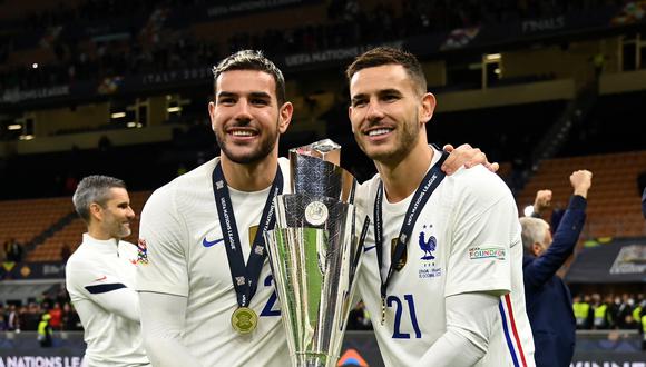 Lucas y Theo Hernández fueron convocados por Francia para el Mundial Qatar 2022. (Foto: Agencias)