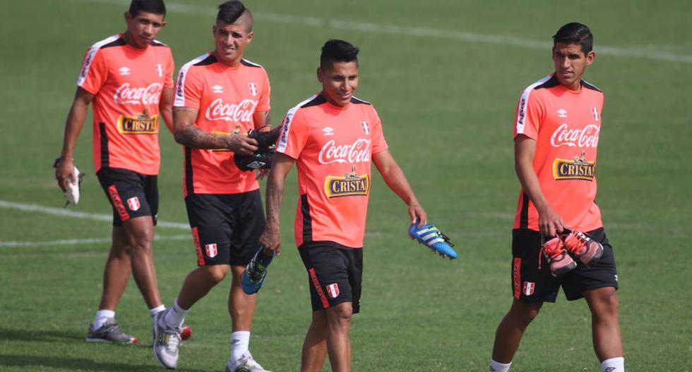 Selección peruana entrenando. (Foto: Andina)