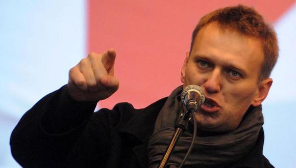 Alexei Navalny durante un acto opositor en 2011. (Getty Images).