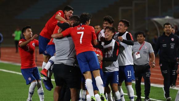 ¡Chile al Mundial de Brasil! La Roja venció 4-2 a Uruguay tras ir abajo por dos goles. (Foto: @sub17Peru2019)