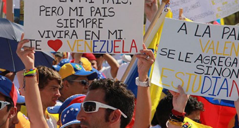 Venezolanos indignados inician persecución a chavistas. (Foto: Referencial/EFE)