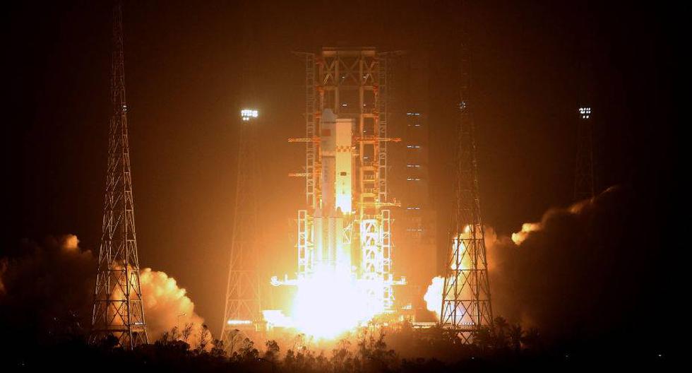 Lanzamiento del Tianzhou-1. (Foto: EFE)
