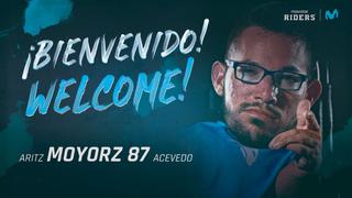Aritz “Moyorz87” Acevedo se convierte en el nuevo streamer y embajador de Movistar Riders