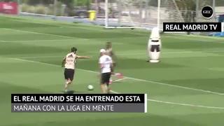 El Real Madrid se ejercita con objetivo a LaLiga