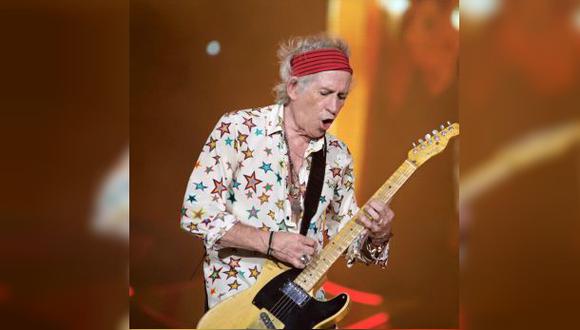 Facebook: Keith Richards de Rolling Stones publicó foto en Lima