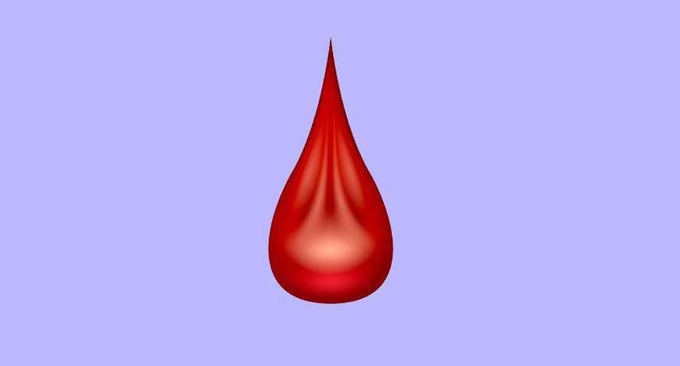 ¿Sabes cuáles son los demás significados del emoji de la gota de sangre de WhatsApp? Conócelo. (Foto: Unicode)