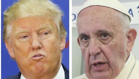 Trump al Papa: Deseará que yo sea presidente cuando ataque EI