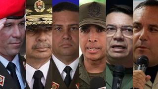Estos son los 7 funcionarios venezolanos sancionados por EE.UU.