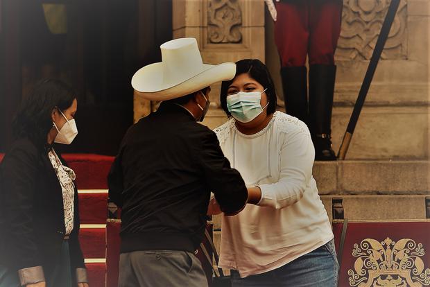 Betssy Chávez fue censurada por el Congreso. Pese a eso, retornó al Gabinete para asumir la cartera de Cultura. (Foto: Grupo El Comercio)