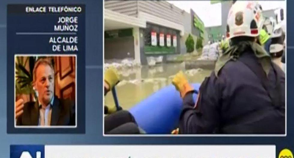 Jorge Muñoz anunció que acudirá a la zona de emergencia para coordinar nuevas medidas. (Captura: RPP Noticias)