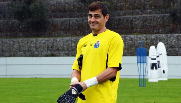 Iker Casillas habla del clásico luso con Facebook Mentions