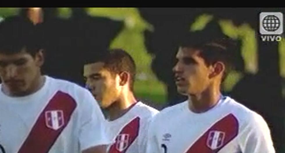 Perú cayó en su segundo partido del Sudamericano Sub 20. (Foto: Captura)