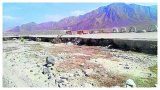 Áncash: colapsa carretera Casma-Huaraz por fuertes lluvias