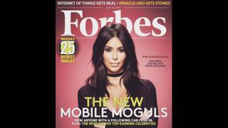 Kim Kardashian fue portada de Forbes y envío mensaje a ‘haters’
