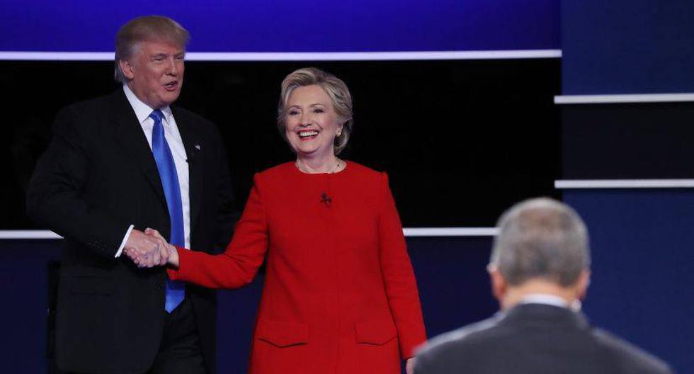 Donald Trump y Hillary Clinton se enfrentarán en las urnas el 8 de noviembre. (Foto: EFE)