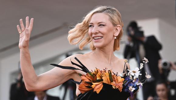 Cate Blanchett se lleva el Bafta a Mejor actriz protagonista por “Tár”. (Foto: AFP)