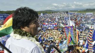 Morales arranca su campaña para la reelección en bastión cocalero de Chapare