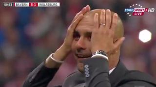 Lewandowski: la reacción de Guardiola tras sus cinco goles