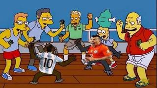 Argentina vs. Chile: los hilarantes memes del duelo en el que Messi y Medel fueron expulsados