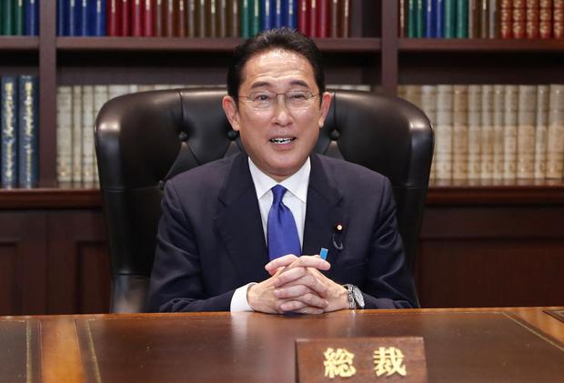 Fumio Kishida, Prime Minister of Japan, announced the opening of the border.  (Du Xiaoyi/Paul/AFP)
