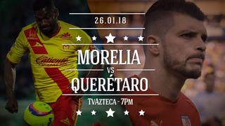 Morelia vs. Querétaro: EN VIVO hoy con Raúl Ruidíaz por Liga MX
