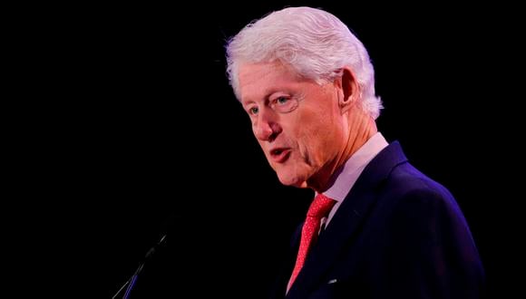 Fotografía de archivo del 18 de febrero de 2020 que muestra al expresidente estadounidense Bill Clinton durante un evento de la Clinton Fundation en San Juan, Puerto Rico. (EFE/ Thais Llorca ARCHIVO).