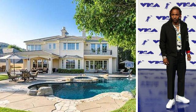Esta mansión es propiedad de Kendrick Lamar. Se ubica en California y fue adquirida por US$ 2.65 millones. (Foto: Redfin)