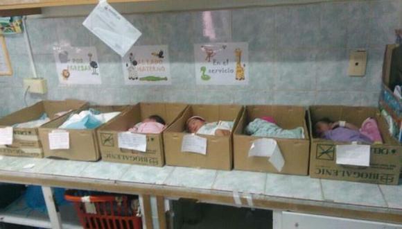 Venezuela: Bebés son puestos en cajas por falta de incubadoras
