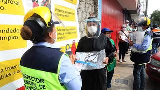 Cusco: disponen uso obligatorio de protector facial para el tránsito peatonal y actividades laborales 