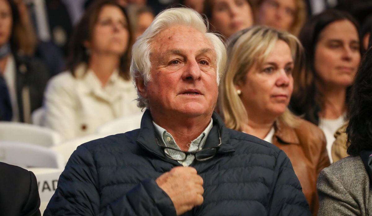 The survivor of the tragedy of the Andes Roberto Canessa participates today in a mass on the occasion of the 50th anniversary of the accident, in Montevideo (Uruguay).  (Photo by EFE/ Raúl Martínez)