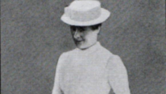 Maud Watson, la inglesa que ganó el primero torneo de Wimbledon, el 16 de julio en 1884. (Foto de Barrett: The official History of the Championships, Londres 2001)